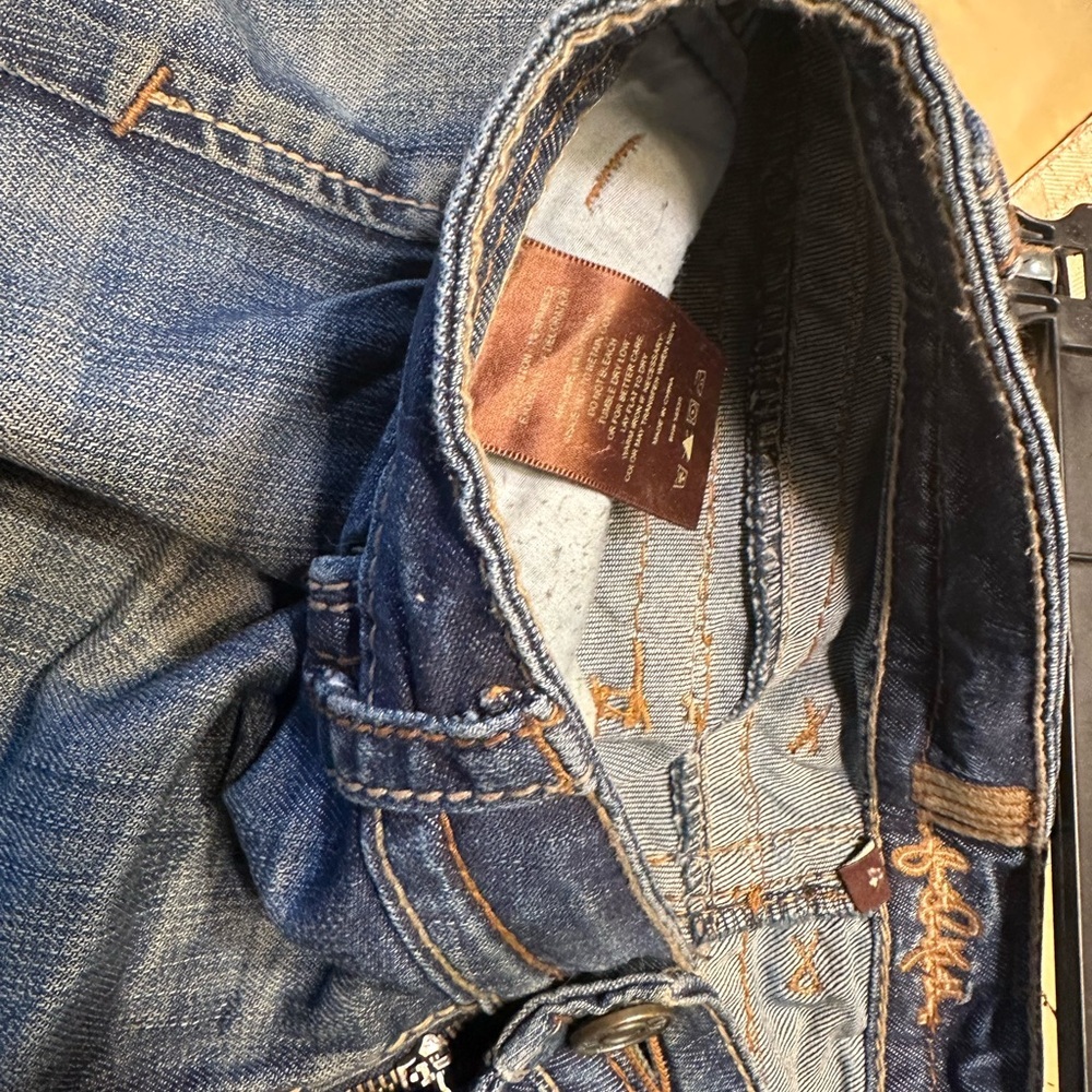 Kut From  The Kloth  Straight Legs Blue Denim Jeans - Picture 9 of 11